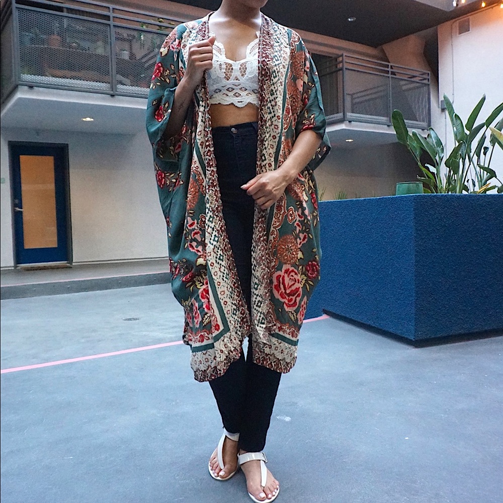 Floral Cover Up